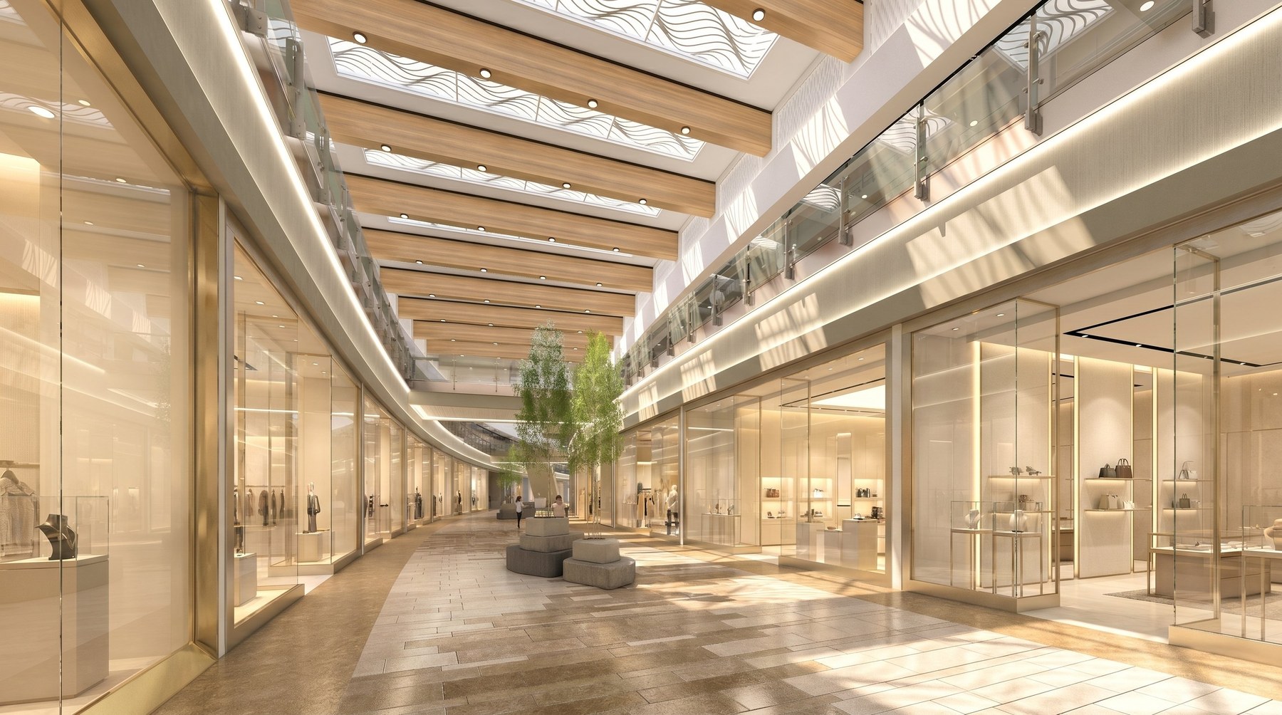 Luxury retail at Tilal Grand Mall
